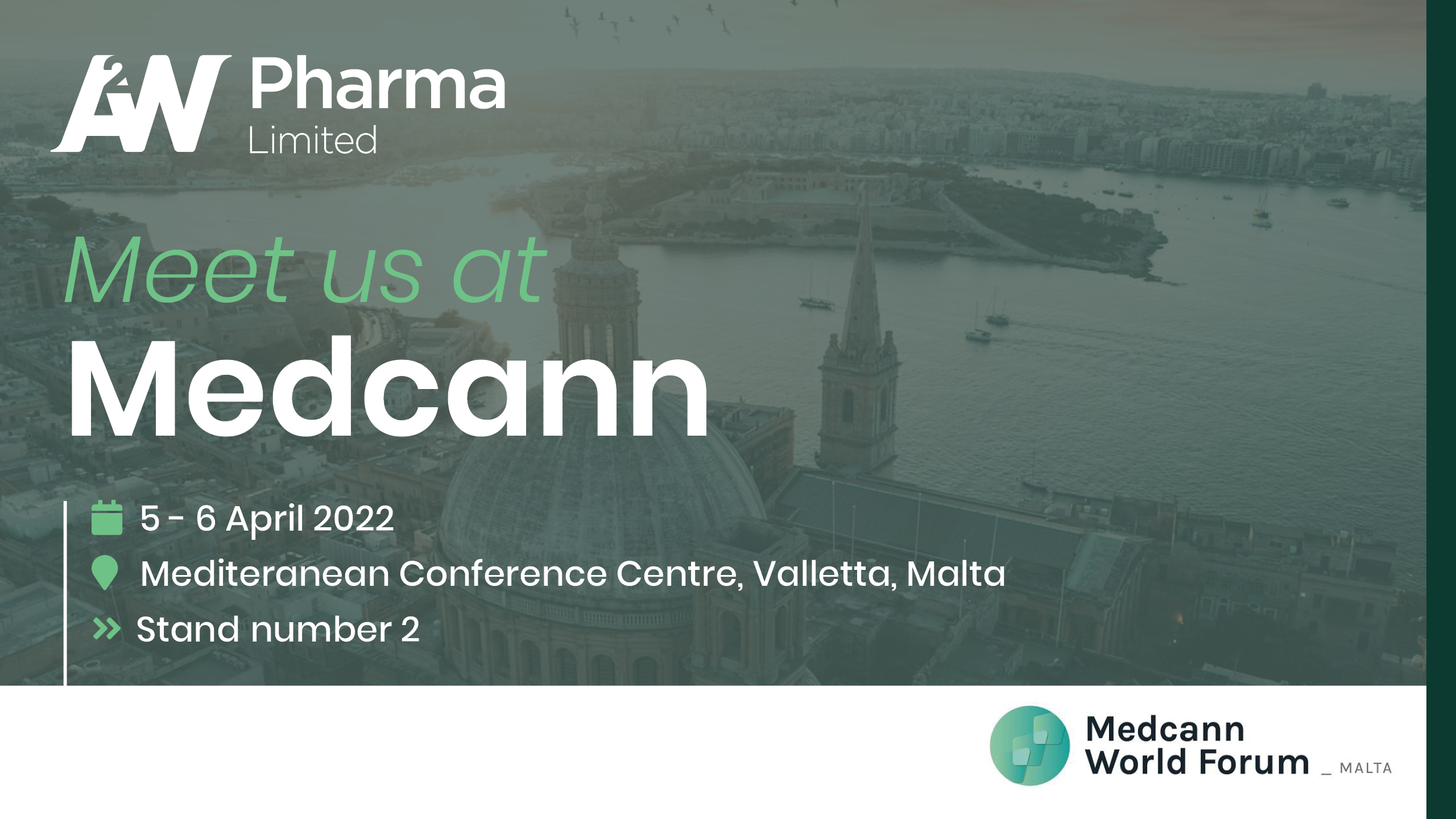 Medcann World Forum In Malta, 5-6 April 2022